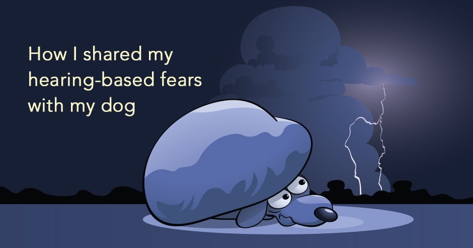 why is my dog so afraid of thunderstorms
